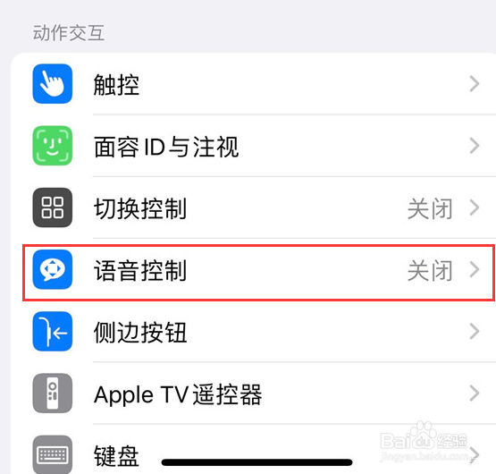 iPhone 14 Plus怎么设置语音控制？