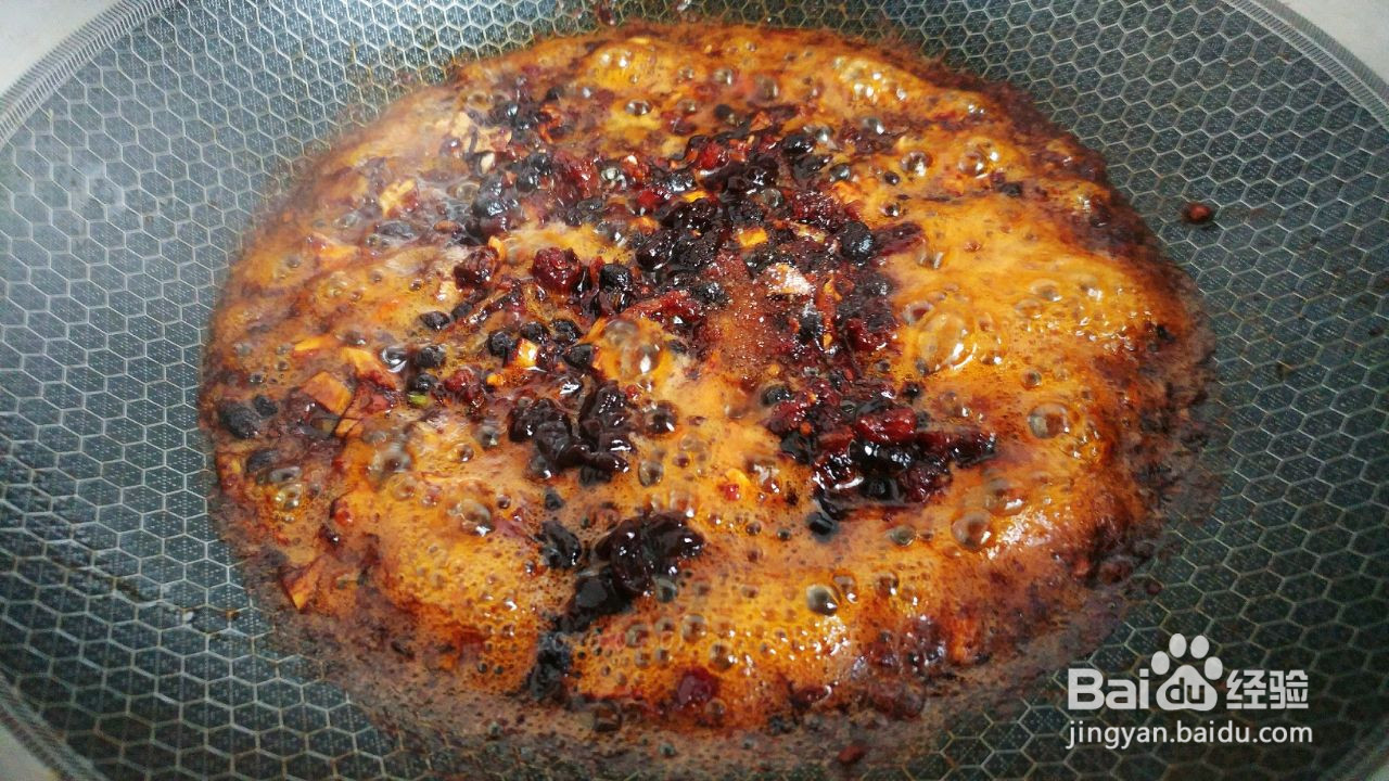 蒜香豆豉辣肉酱的做法