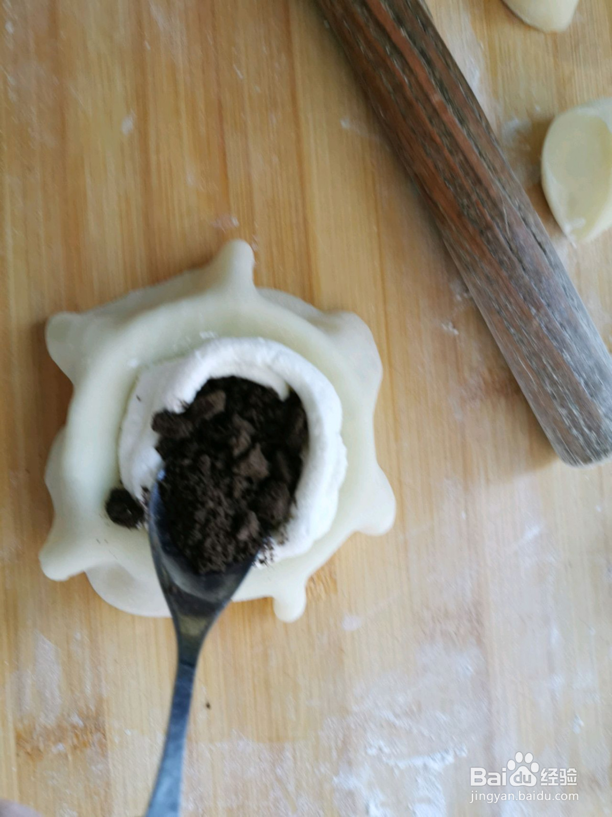 奥利奥雪媚娘的做法