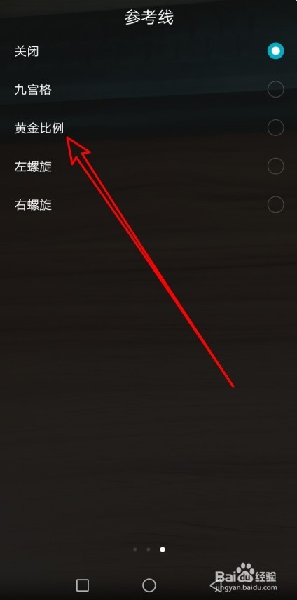 华为荣耀9x的相机怎么样设置参考线为黄金比例