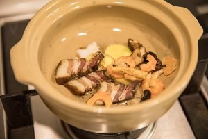 农家盐卤豆腐煲的做法