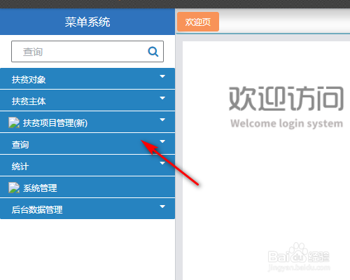 全国扶贫开发信息系统如何查询项目信息