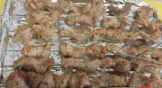 孜然烤瘦肉串