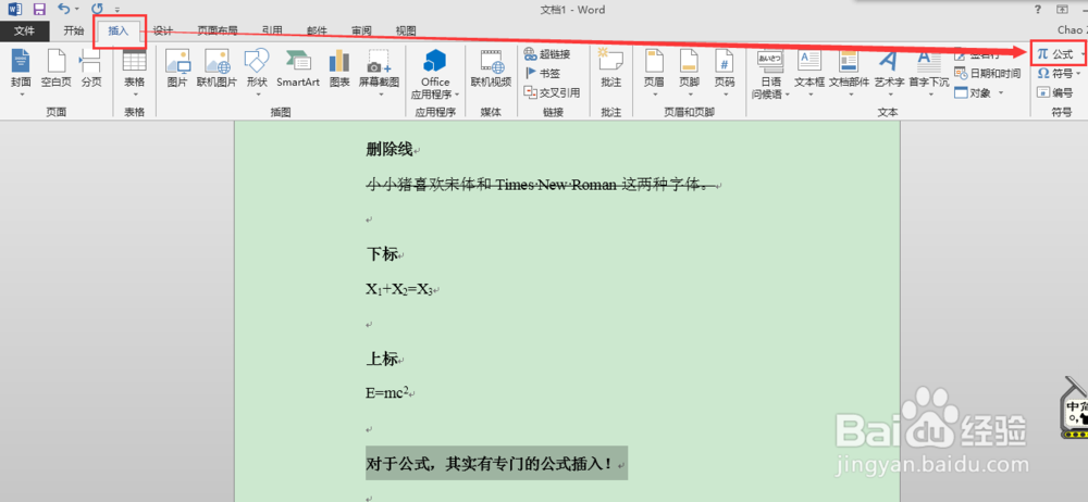 小小猪的Word使用技巧(3)—字体2
