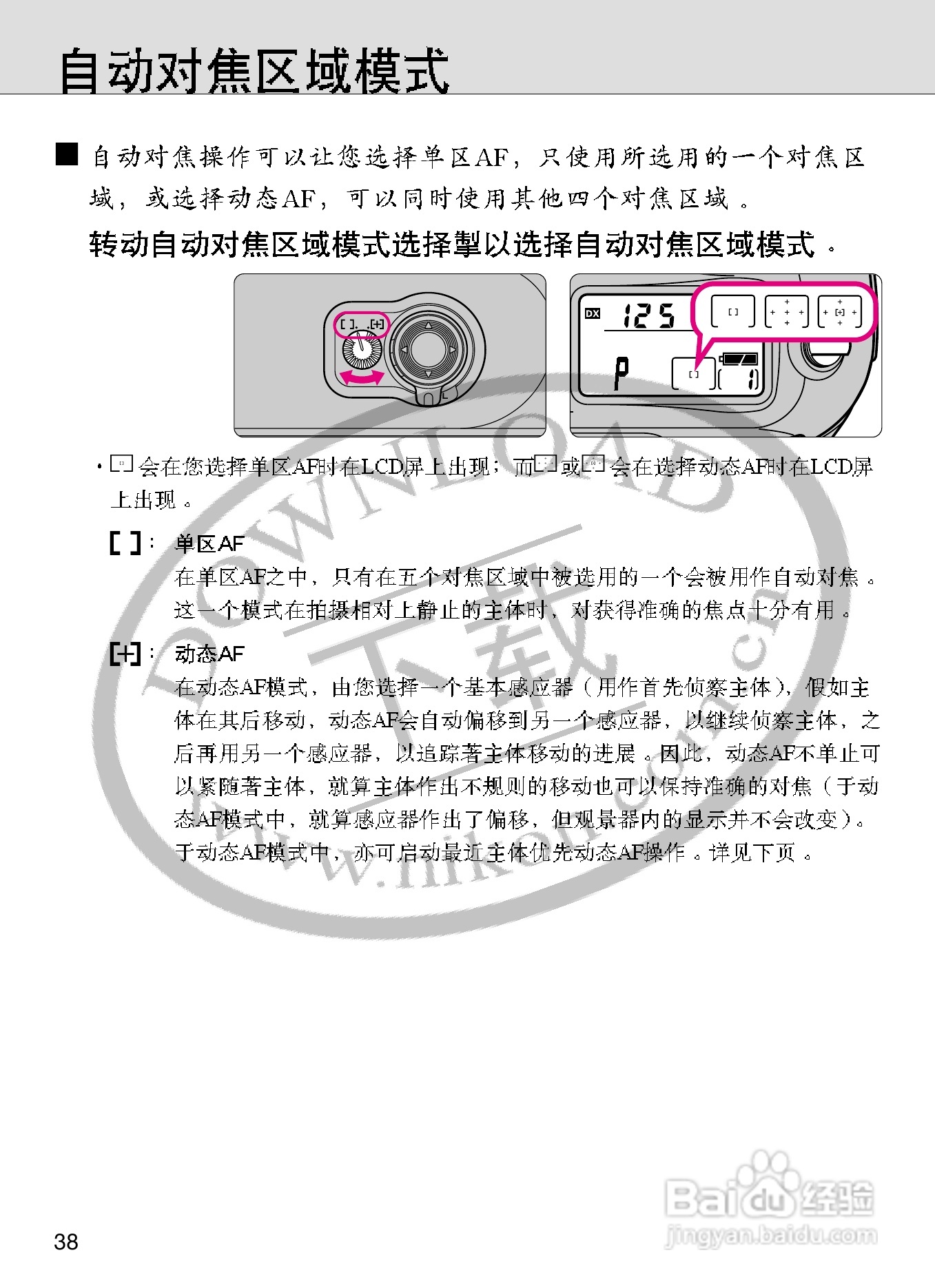 尼康F100数码相机使用说明书:[4]