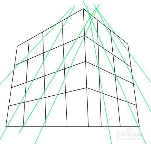 flash绘制一栋玻璃建筑方法