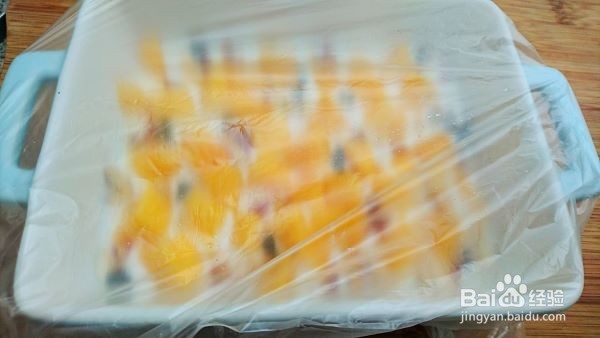 冰冰凉凉的芒果酸奶冰