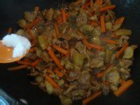 酸甜萝卜炒瘦肉