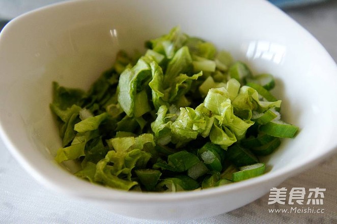 青稞米蔬菜粥