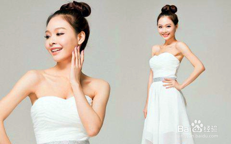 身材娇小的新娘如何拍好婚纱照