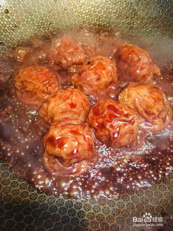 家庭版红烧油面筋塞肉