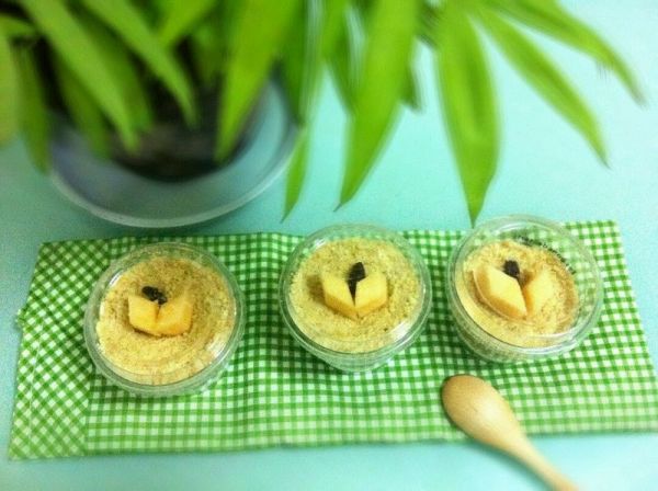 哈密瓜酸奶木糠杯