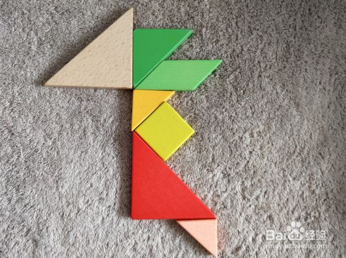 用七巧板怎样拼一条龙?