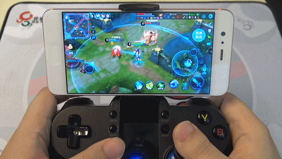 北通手游P1手游手柄《王者荣耀》大乔技能