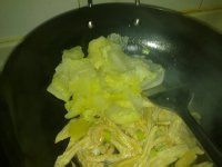 自制海米腐竹白菜