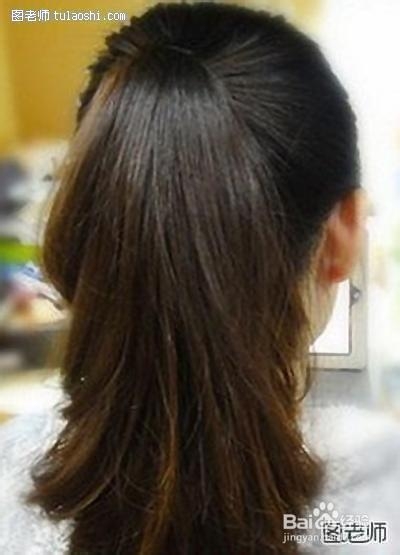 韩式萝莉范 韩国淑女发型扎法图解教程