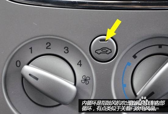 车载空调怎么调冷热风