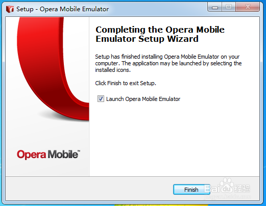 如何使用opera mobile模拟器安装和测试APP项目