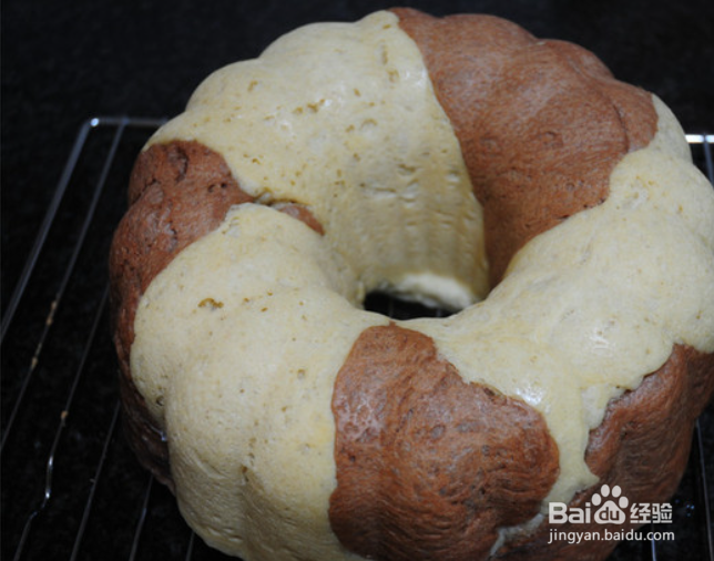 混搭风格~双色南瓜包的做法