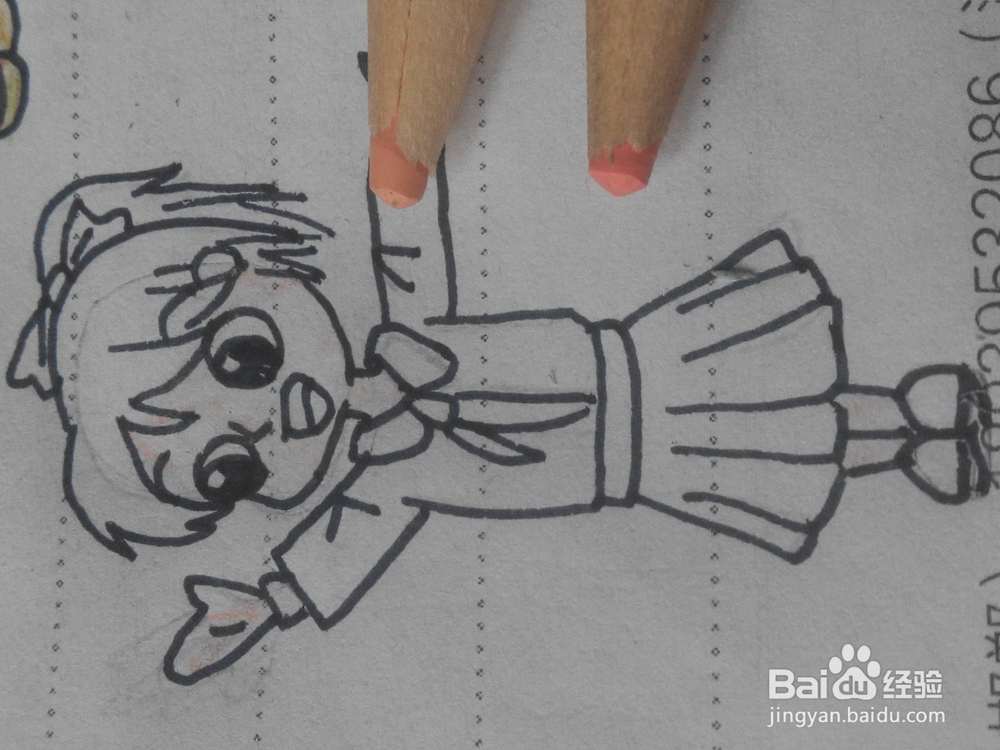 简笔画动漫人物三十三