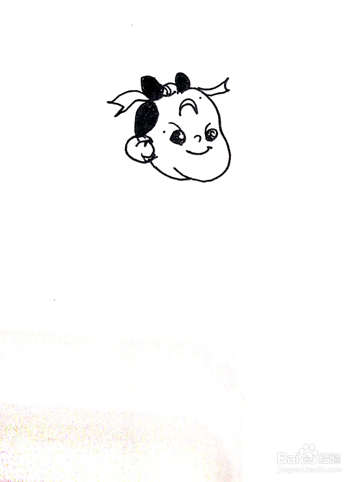 葫芦娃线描画怎么画
