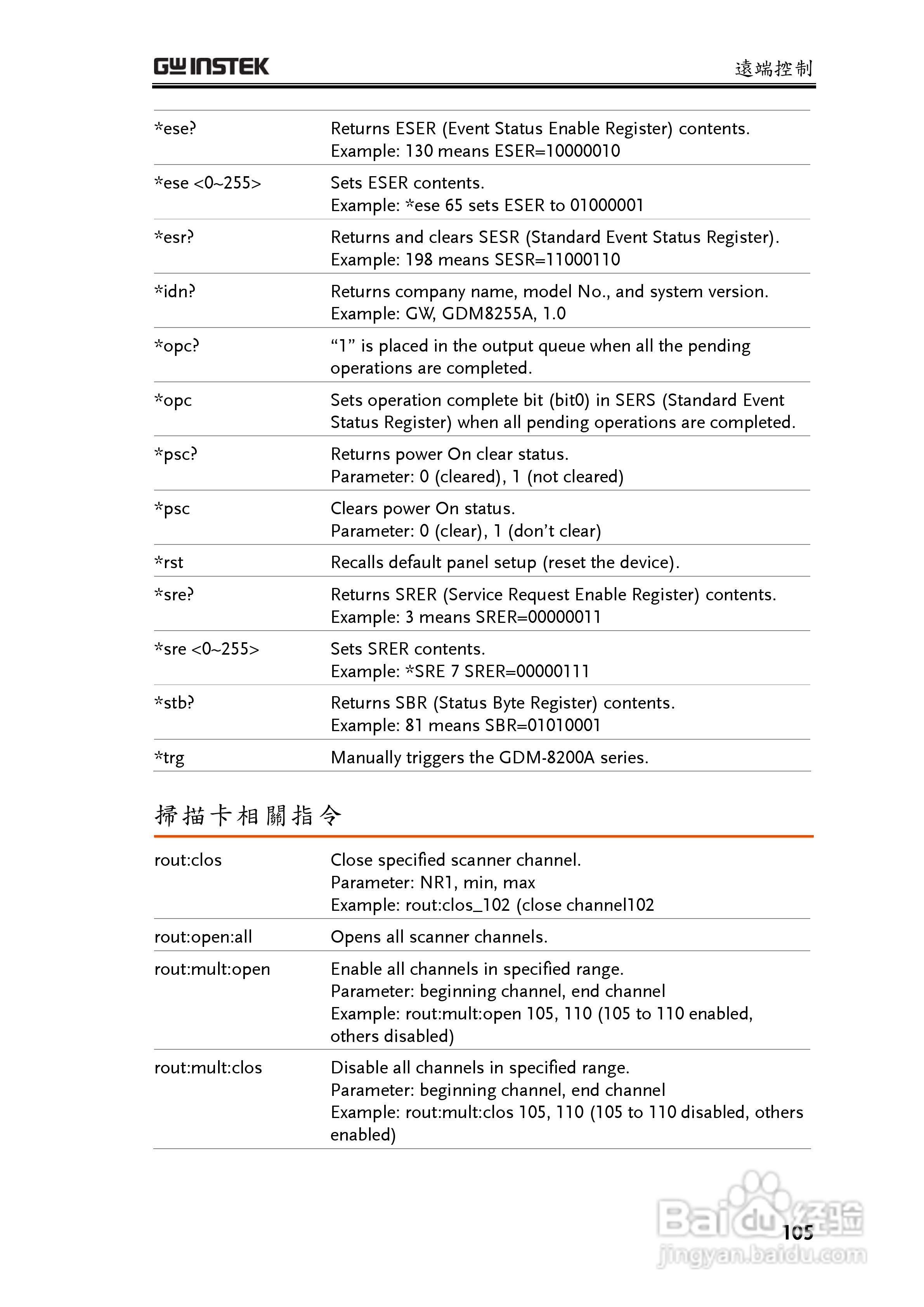 固纬GDM-8255A数字万用表使用说明书:[11]