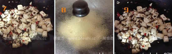 剁椒芽菜烧豆腐的做法
