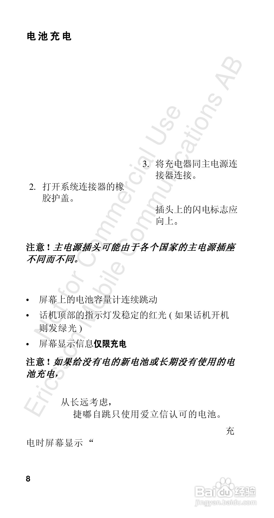 爱立信R310sc手机使用说明书:[1]