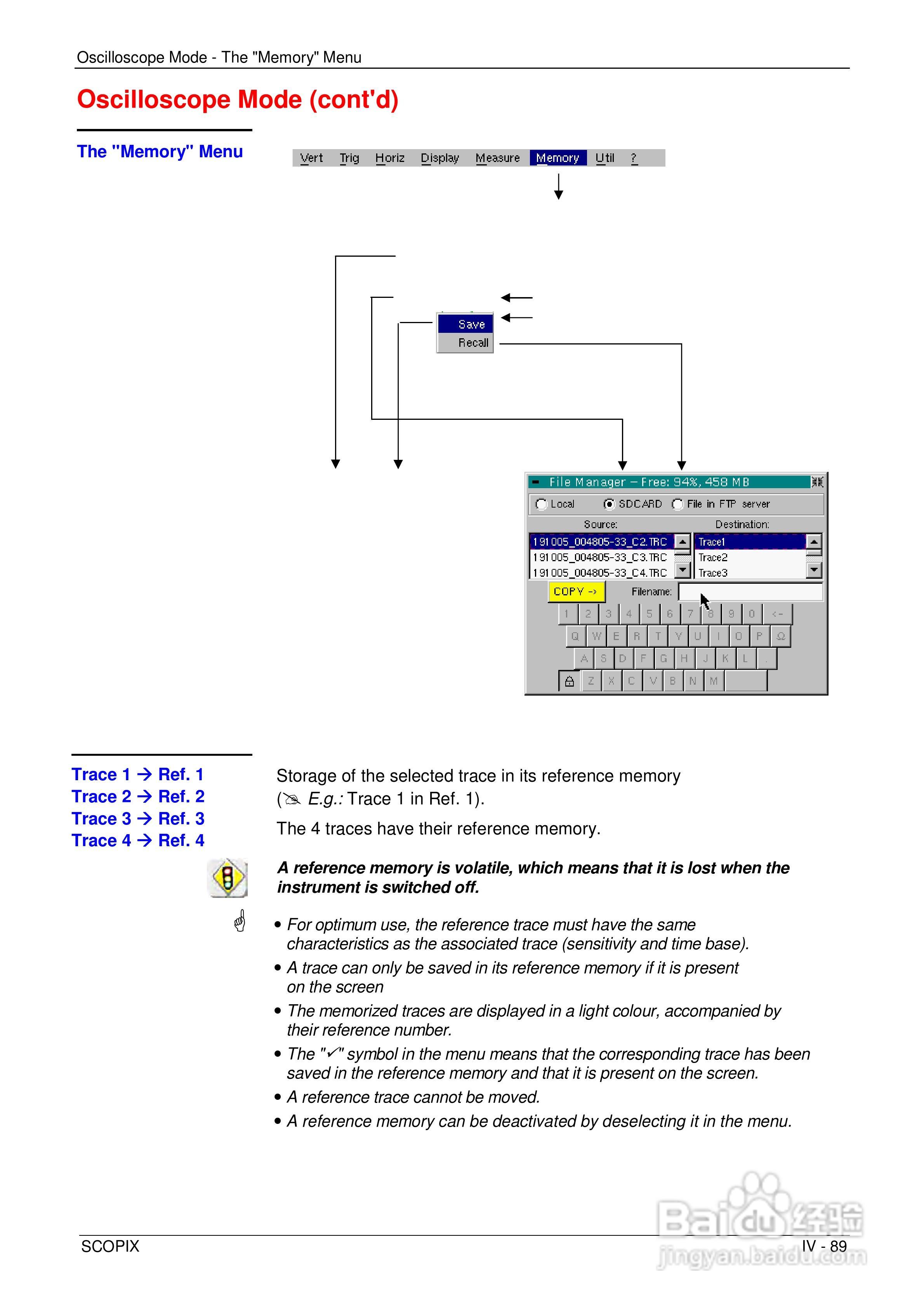 OX7204便携式数字存储示波器用户手册:[9]