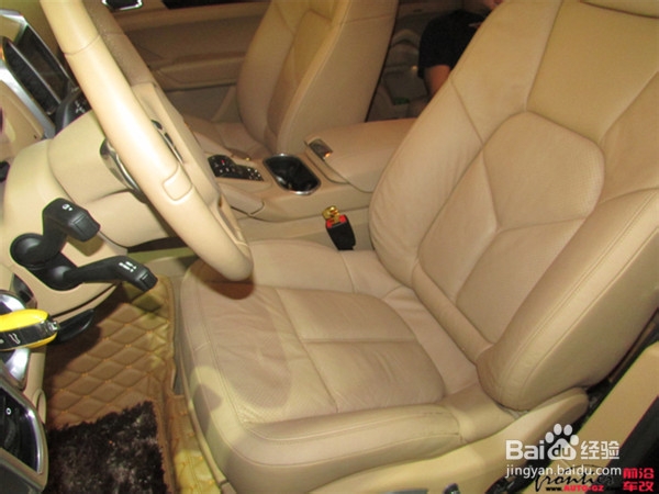 保时捷卡宴主副座椅升级改装空调、通风座椅