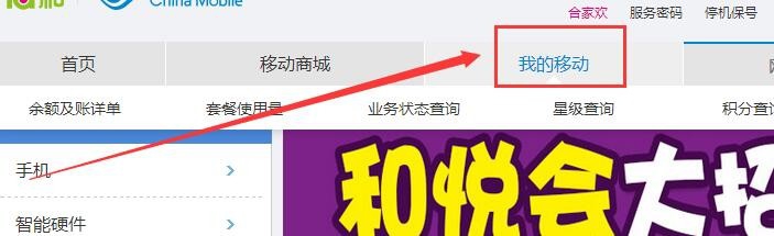 如何在武汉移动营业厅网上办理停机保号