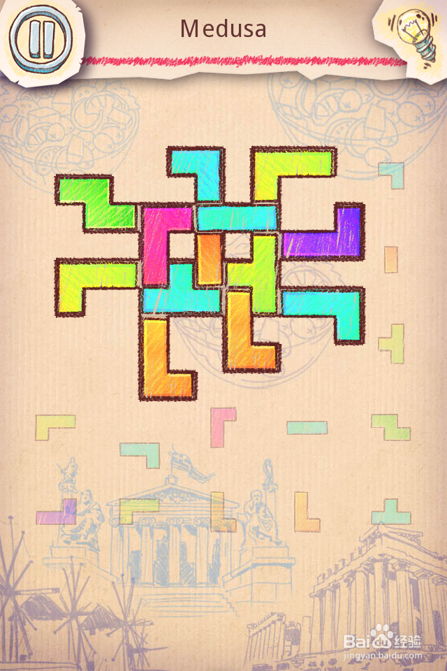 Doodle Fit2 攻略-6 Greece