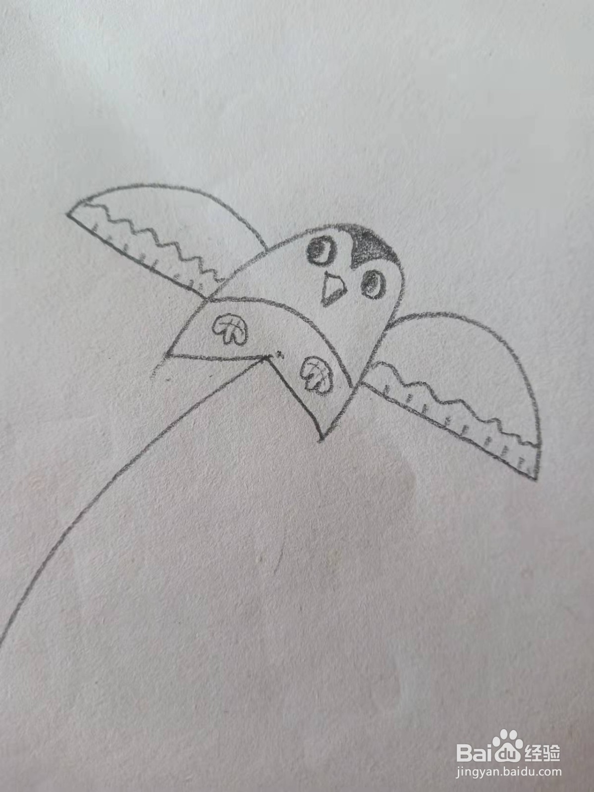 简笔画:风筝简笔画