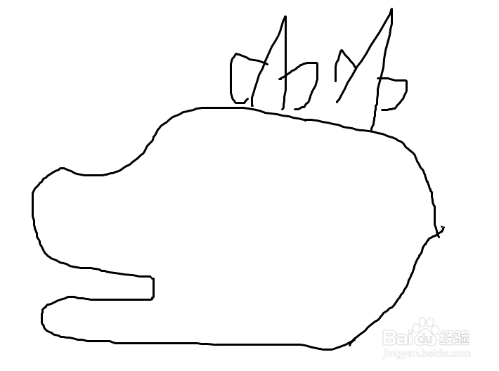 如何快速画出一个长颈鹿？