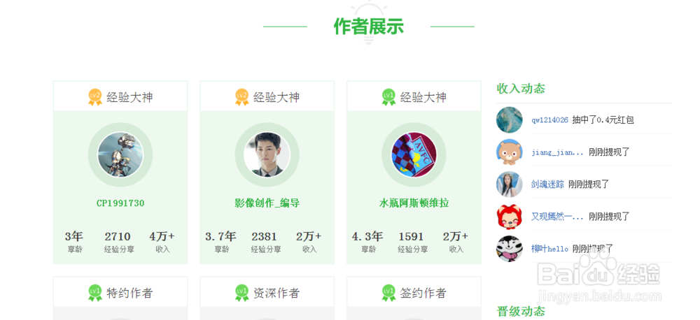 （2018）查看百度经验回享作者的人数
