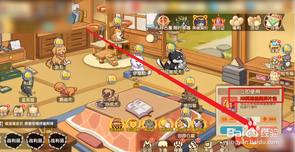 狗狗呼叫喵星魔骨棍碎片怎么获得