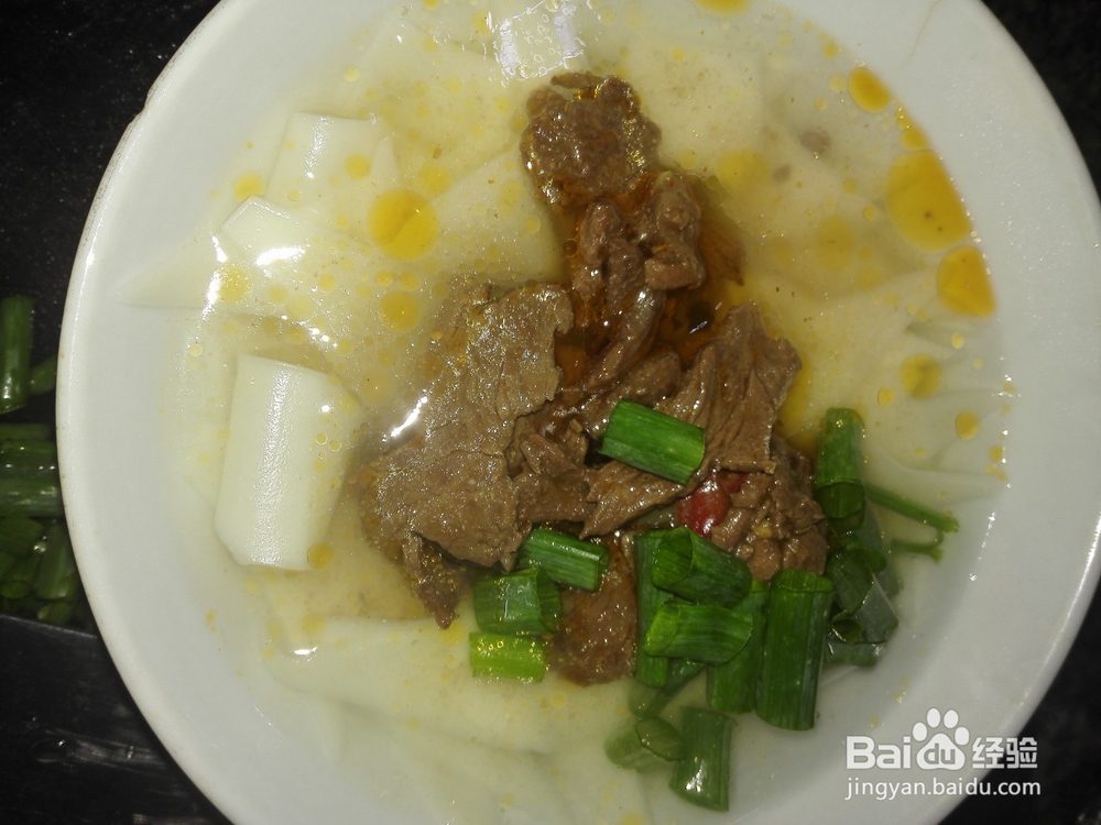 牛肉削面的做法