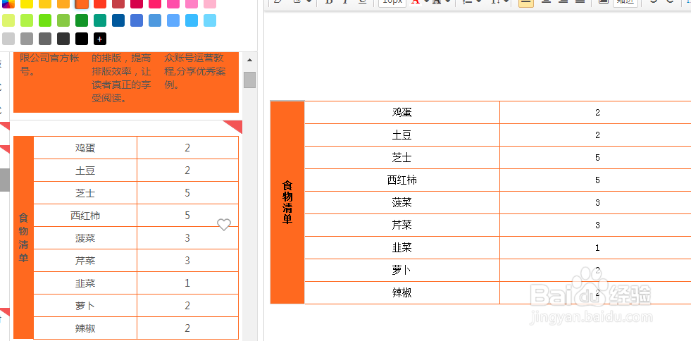 如何在微信编辑器中完成表格制作