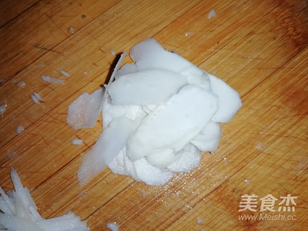 马蹄蘸猕猴桃酱