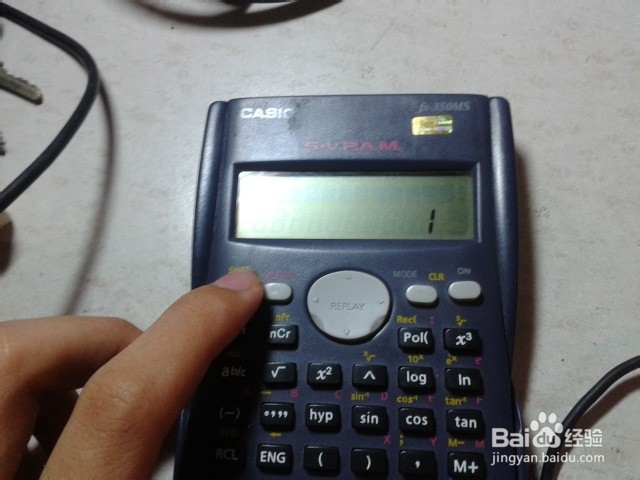 卡西欧计算器如何检查按键是否全部完好