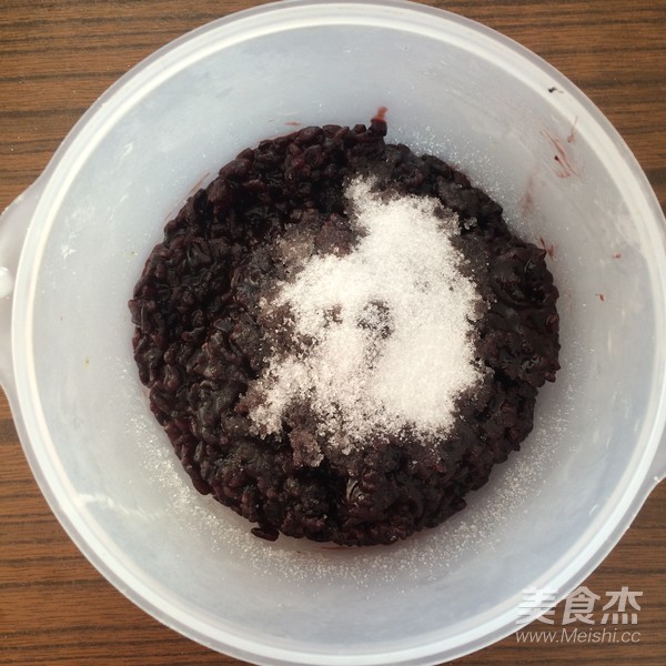 黑米三明治的做法