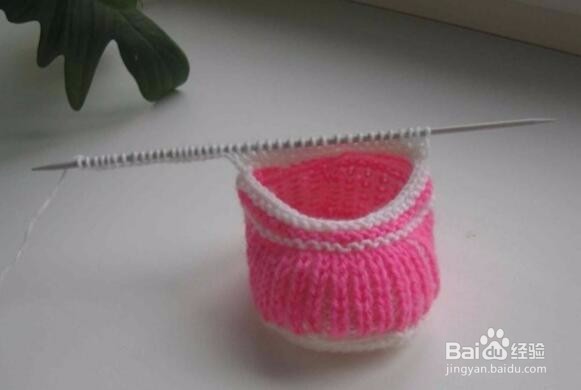 编织婴儿运动鞋教程