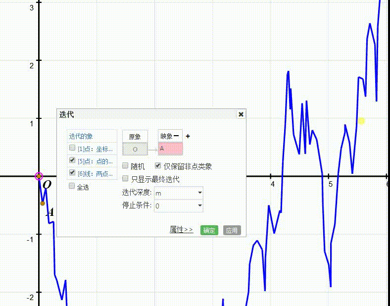 用网络画板演示随机游走