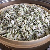 槐花麦饭的制作方法