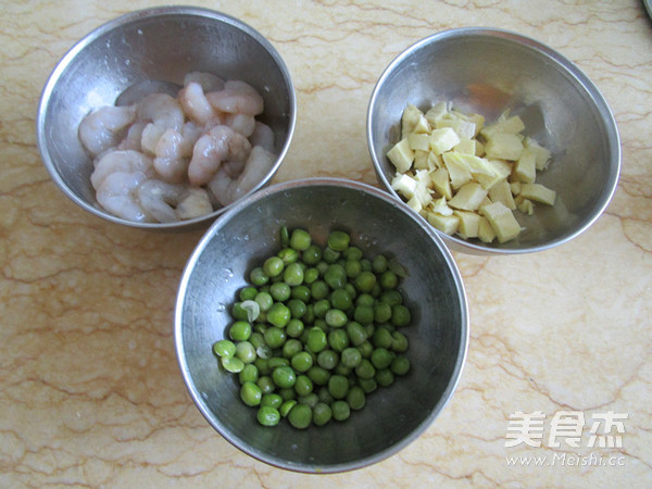 虾仁汤年糕的做法