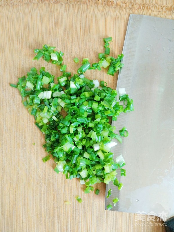 一次发酵香葱火腿花卷