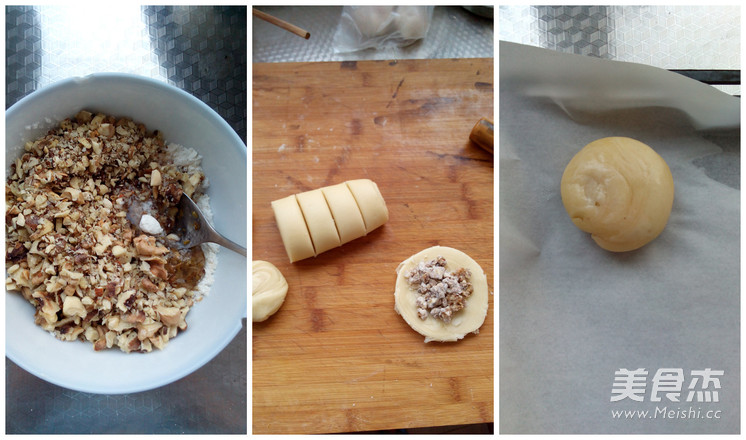 坚果蟹壳黄的做法