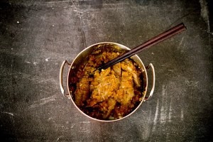 南瓜蛋黄焗鸡翅的做法