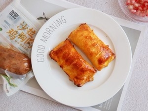 吐司鸡胸肉派—健康低脂