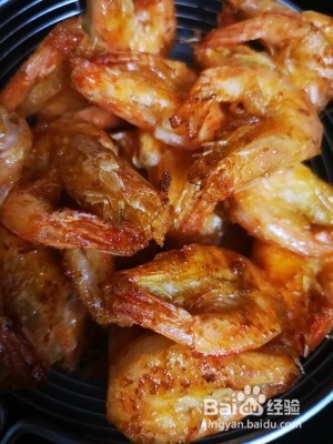 简单快手而又酥香有嚼劲的椒盐虾